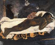 Paul Gauguin l esprit des morts veille oil painting on canvas